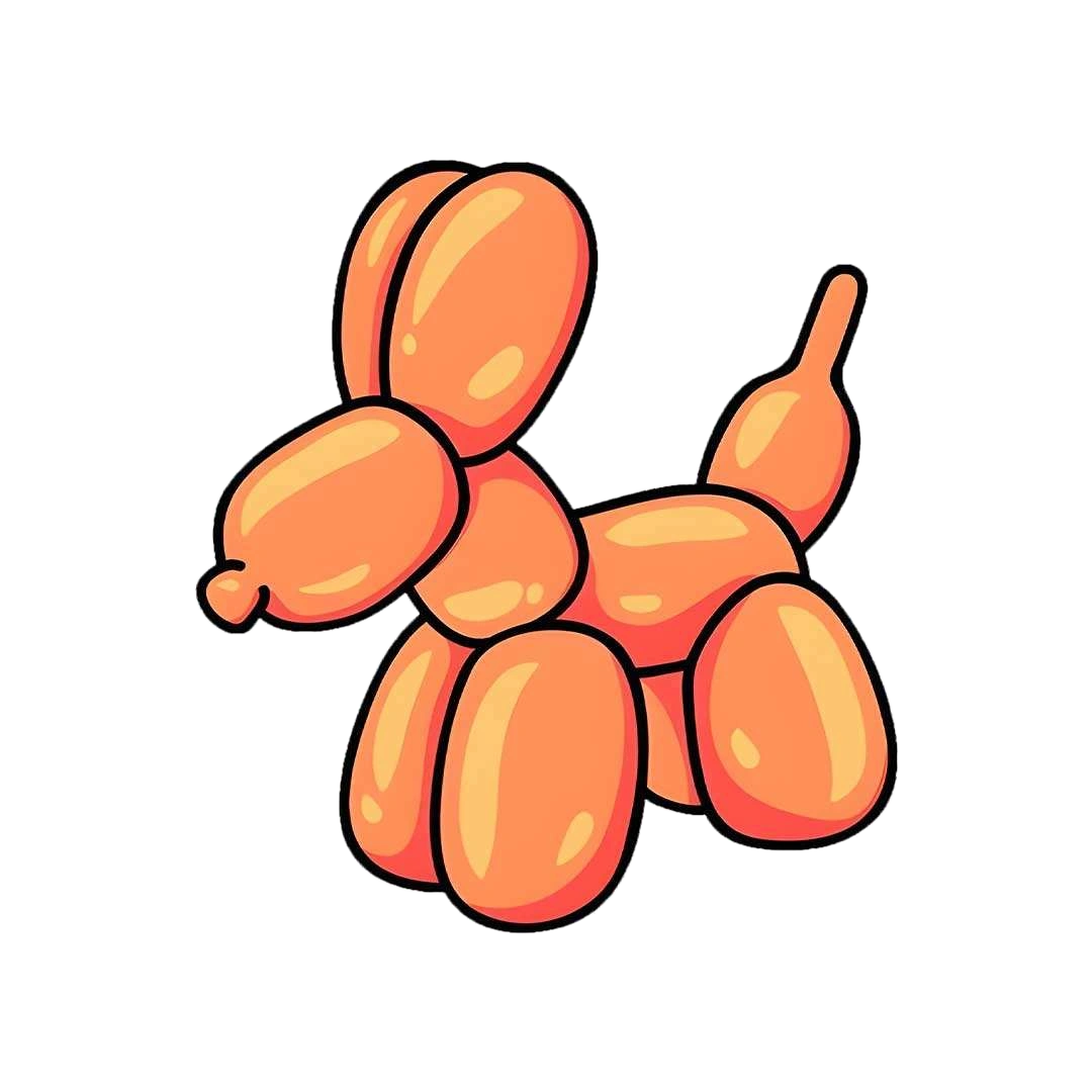 Balloon Dog Sticker